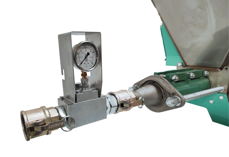 Mighty Small 50 Rotor / Stator Pump: Pressure Gauge