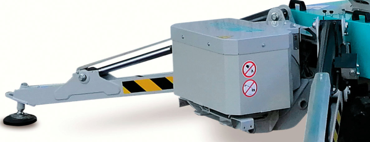 Gerris 800 Concrete Placement Boom: Lithium Pack