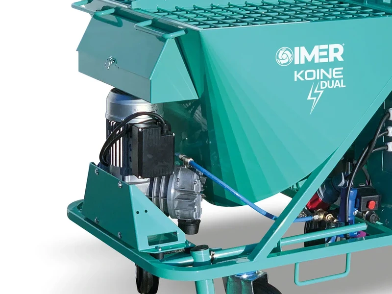 Koine Dual Continuous Mixer / Pump: Compressor