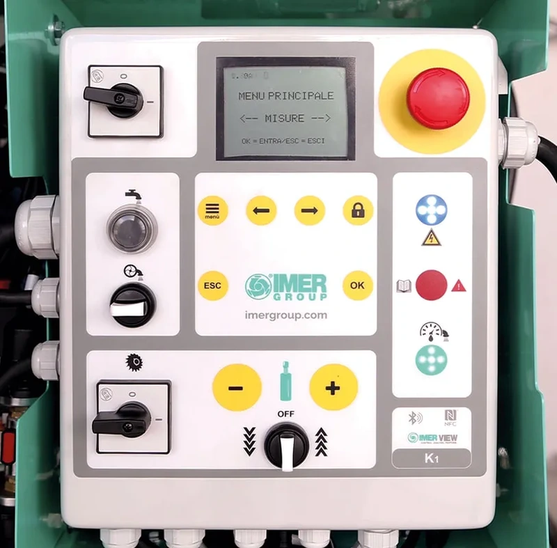 Koine Dual Continuous Mixer / Pump: Control Panel