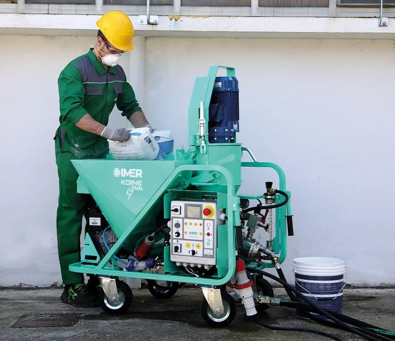 Koine Dual Continuous Mixer / Pump: Breaking Bags