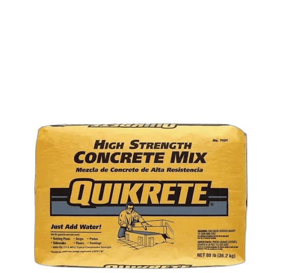 Quikrete 4000 High Strength Concrete Mix bag