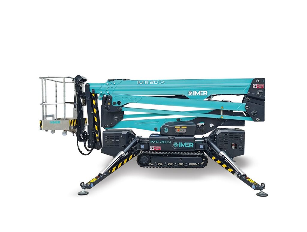 IM R 65 / 20 DA Pro stowed for transport