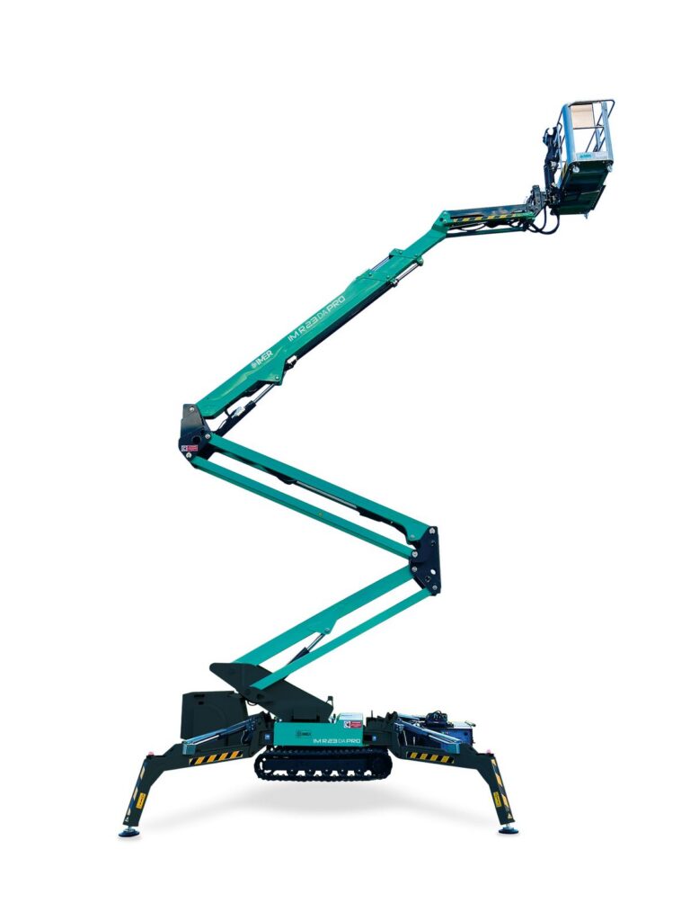 IM R 74 / 23 DA Pro at full working height on a white background